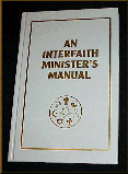 Interfaith Minister Manual with Interfaith wedding ceremonies and rituals
