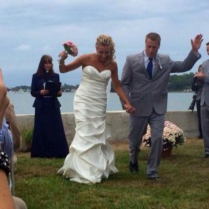 Ordained Minister performing officiating a marriage in MA Massachusetts