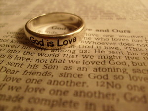Wedding Ring God is Love