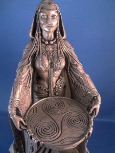 Celtic Goddess Danu who morphed into Saint Anna, grandmother of Jesus. Become Ordained as her priestess or priest!