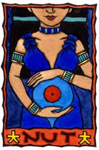 Egyptian Mother Goddess Nut February Holidays