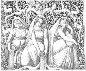 Viking Goddesses, the Norns: Courage, Truth, Honor