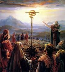 Moses the Mage doing healing magic to save his people Moses the Mage ordained Egyptian and Hebrew priest doing healing magic to save his people