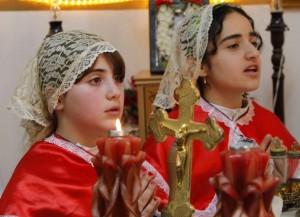 Iraq's christian minority and clergy subject to ethnic cleansing lost their church and priesthood